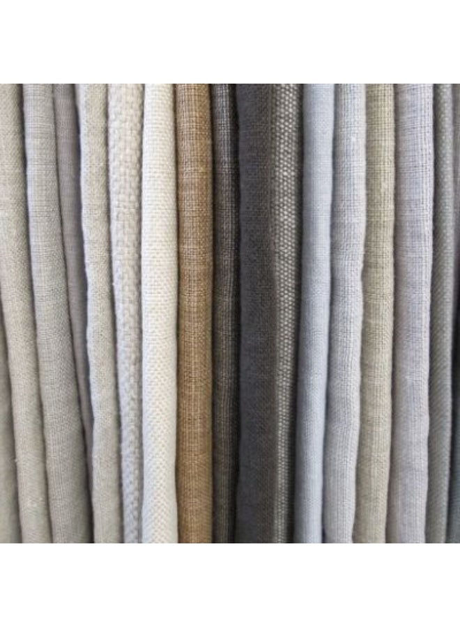 Al Zakharef Furniture Arman Modern U-Shape Linen Fabric Sectional Sofa with Ottoman – Soft Linen Upholstery, Deep Cushioned Seating, Luxury Living Room Sofa Set – Beige - Image 5